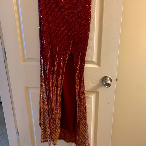Dresses & Skirts - Hi! This is a fitted sequin formal dress - size 11(ish)